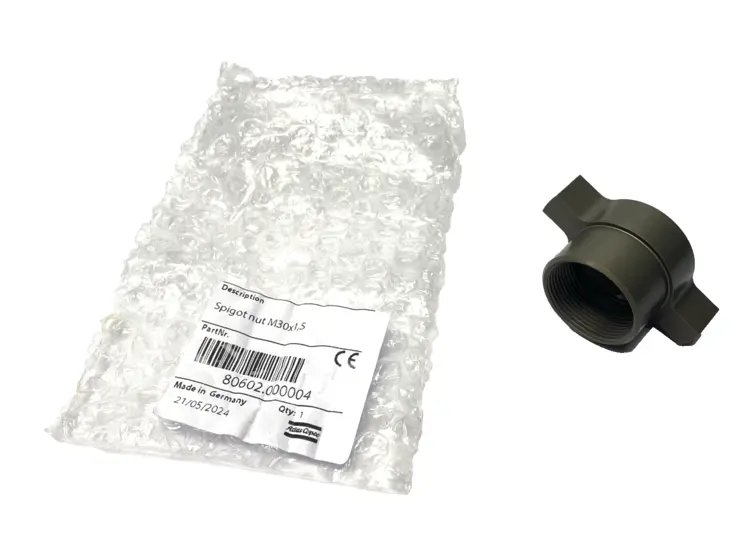 Used ATLAS COPCO SPIGOT NUT M30 X 1.5, 80602000004 Nuts & Screws | Maverick Industrial Sales #1106358