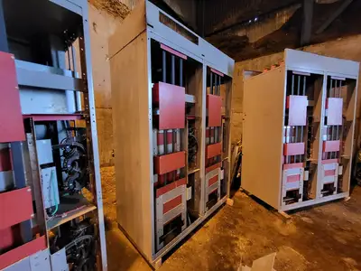 4160 Volts, Series 81000 Two-Column Motor Control Center (MCC) Section