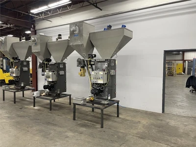 2,500 LB/HR 3 Components AEC Gravimetric Blender