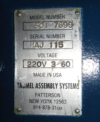 Used _UNKNOWN_ _UNKNOWN_ Rivet Spinners / Orbital New Jersey US | National Machinery Exchange #1500278