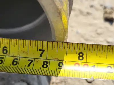 6" x 75 ft Hose Black w/ Camlock Coupling