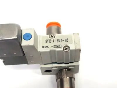 SYJ314-5MZ-M5 | SMC  3-Port Solenoid Valve 24VDC M5 x 0.8 Ports - Used