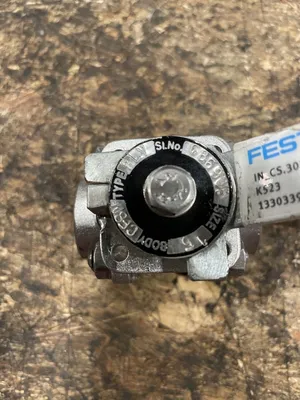 Festo 1/2” 316 Stainless Steel Manual Weldable Ball Valve 150PSI