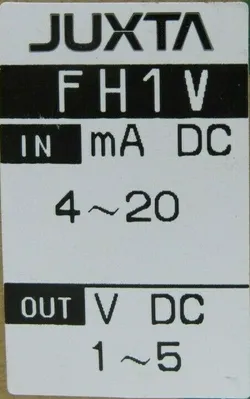 NEW YOKOGAWA FH1V-A6*B SIGNAL CONDITIONER JUXTA
