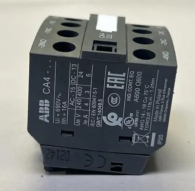 New | in-Stock ABB CA4-22U Miscellaneous Equipment (Electrical & Power) | Surplus Asset Holdings #1202031