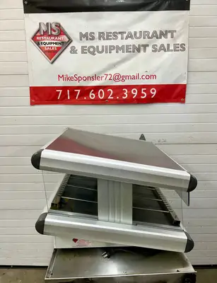 Hatco GRSDS-24 24" Self Service Countertop Heated Display Shelf  REFURBISHED