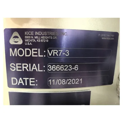 NEW KICE INDUSTRIES INC. VR7-3