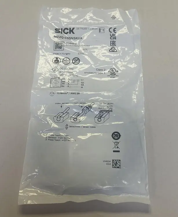 Used SICK MZ2Q-CSSNSKUA Industrial Controls Ohio US | Surplus Asset Holdings #1289420