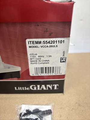 New | in-Stock Little Giant 554201101 Pumps Indiana US | J&J Industrial Supply #1550119