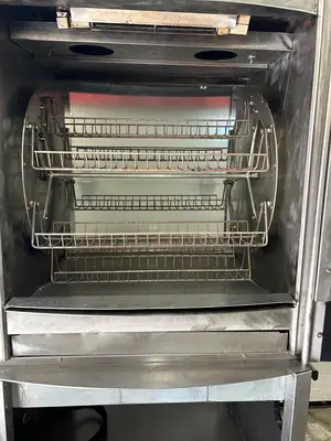 Fri Jado STG7-P Hobart 208v 3ph Elec. Chicken/Rib Rotisserie Pass Through Oven