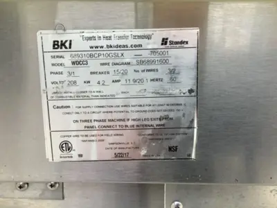 152-0826 BKI 42 Inch Hot Food Display Case
