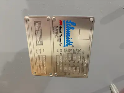 USED SCHMIDT SM25-750-43 HEAT EXCHANGER