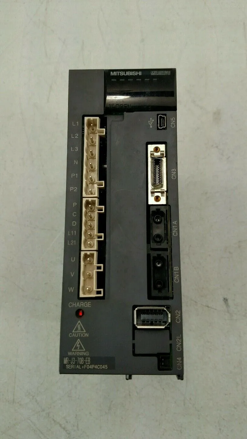 Mitsubishi MR-J3-70B-EB AC Servo Drive 1E