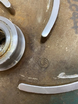 Goulds 10" CF8M Impeller