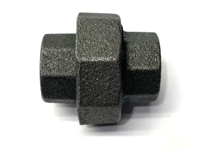 USED SOUTHLAND BLACK IRON UNION 1/2" LOT OF 2