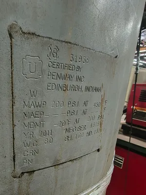 USED PENWAY 80-GAL