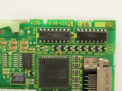 Fanuc A20B-8100-0265/04B Circuit Board Servo Control Module
