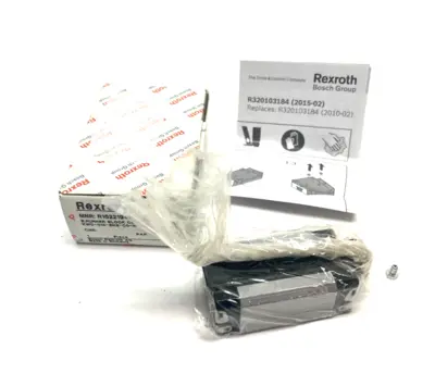 NEW BOSCH REXROTH BALL RUNNER GUIDE BLOCK KWD-015-SNS-C0-N-1