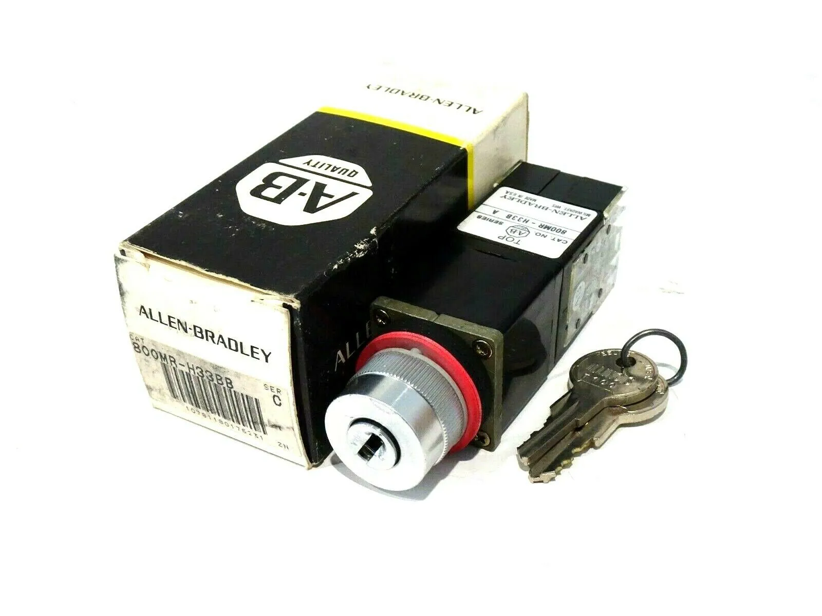NEW ALLEN BRADLEY 800MR-H33B SELECTOR SWITCH SER.A 800MRH33B