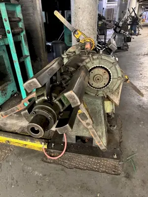 2,000 LBS X 12" LITTELL MODEL #20-12 DOUBLE END PULL OFF UNCOILER COIL REEL: STOCK #23710