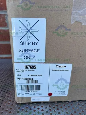 NEW BOX OF 6 - THERMO 167695 STERILE CELL FACTORY 2 CHAMBER 1264 CM2 TOTAL