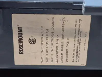 USED ROSEMOUNT 8712H