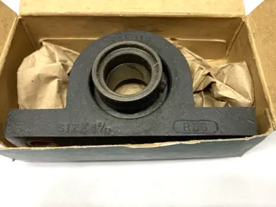 USED FAFNIR PILLOW BLOCK BALL BEARING UNIT 1-3/16" BORE