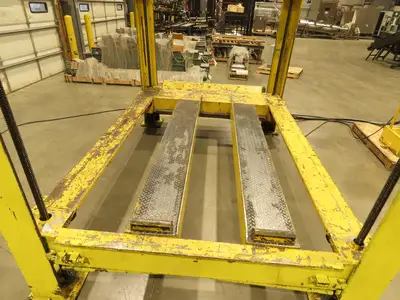 Forklevator Forklift Four Post Mechanical Service Lift 20000lbs 102x60" 3Ph
