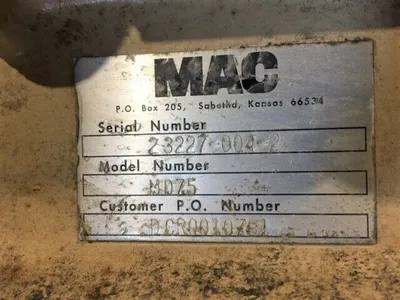 Used MAC _UNKNOWN_ Feeders (Material Handling) West Virginia US | Cooper Industries #1409340