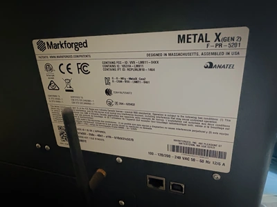 MARKFORGED METAL X 3D Printers | Elevation Machine (7)