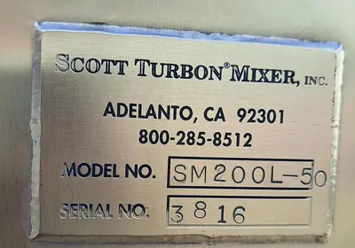 USED SCOTT TURBON SM200L-50