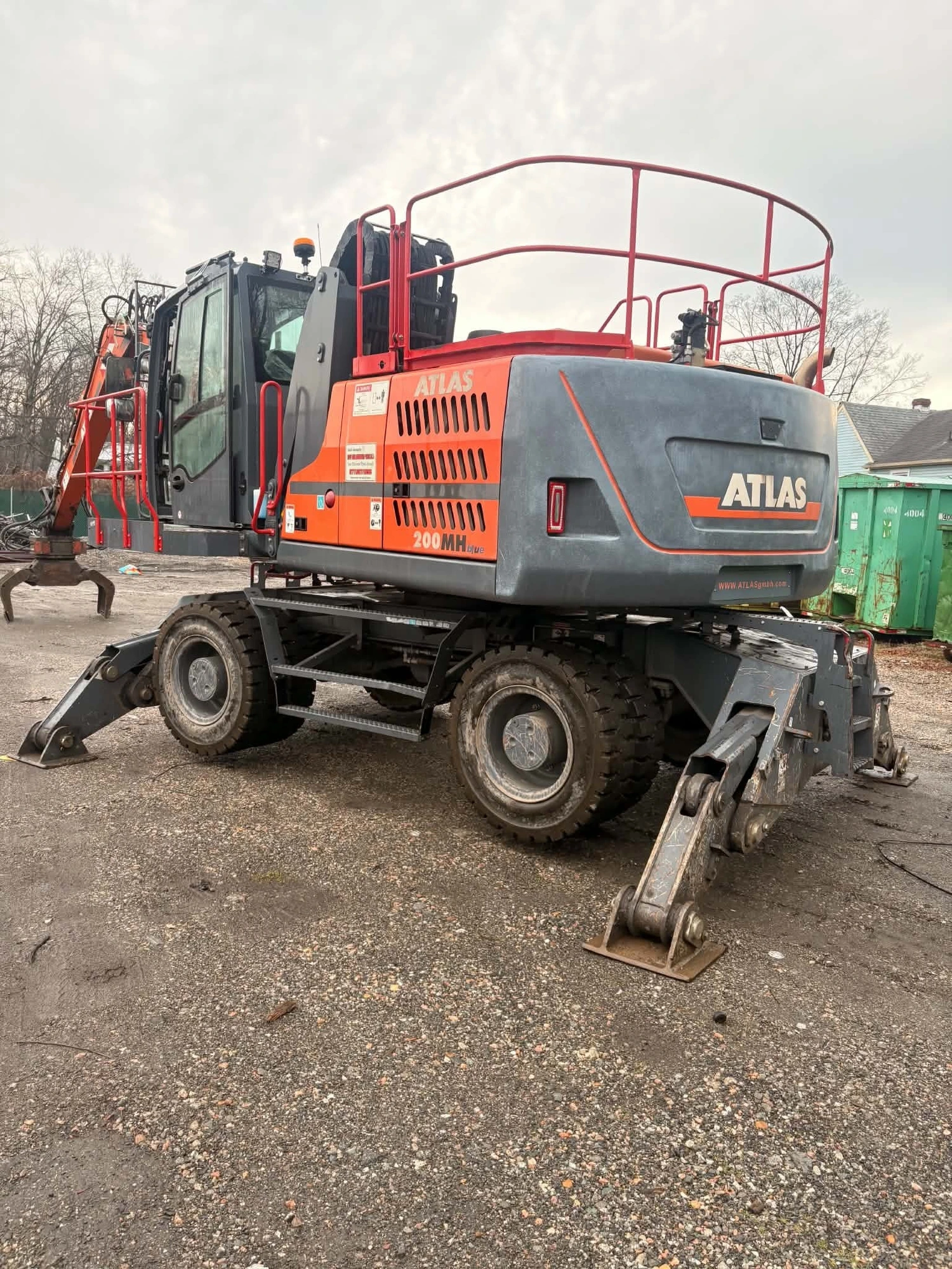 Used 2022 ATLAS 200MH Material Handlers Illinois US | RyCat Machinery #1519274