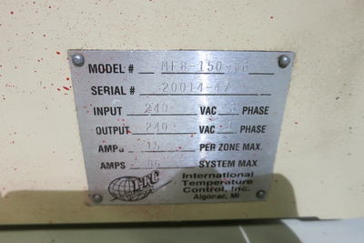 USED ITC MF8-150-V6