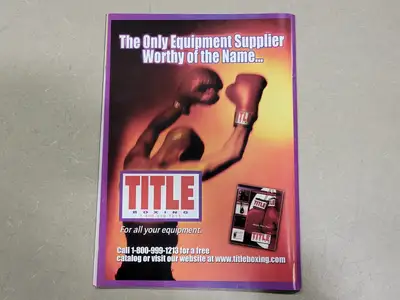 USED WORLD BOXING NOVEMBER 2001