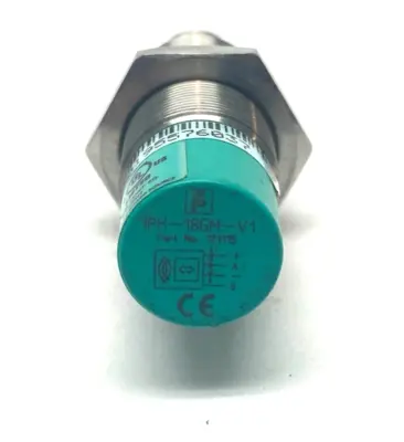 IPH-18GM-V1 | Pepperl+Fuchs  RFID Read/Write Head 20-30VDC 121115 MISSING NUT - Used