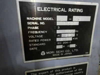 MORI SEIKI SH-50 Horizontal Machining Centers | 520 Machinery Sales LLC (22)