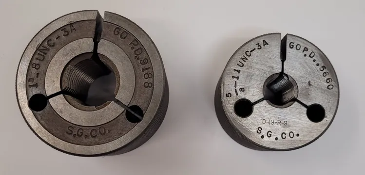 Used S.G. Co Thread Ring Gauge Tooling & Accessories (Other) Kentucky US | Machinery Central #219043