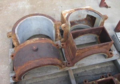 Babbitted Bearings.  12" diameter (Qty. 2)