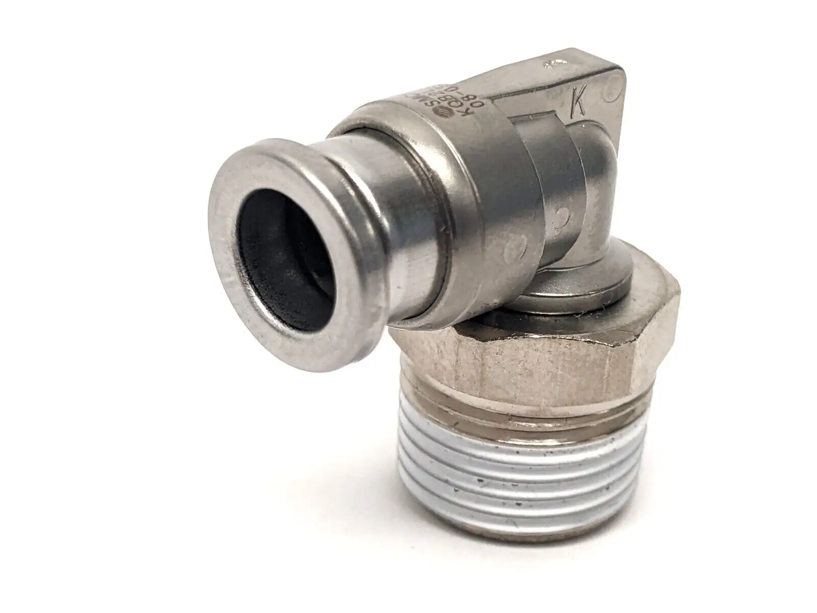 KQB2L08-03S | SMC  Male Elbow Push to Connect Fitting - New Other