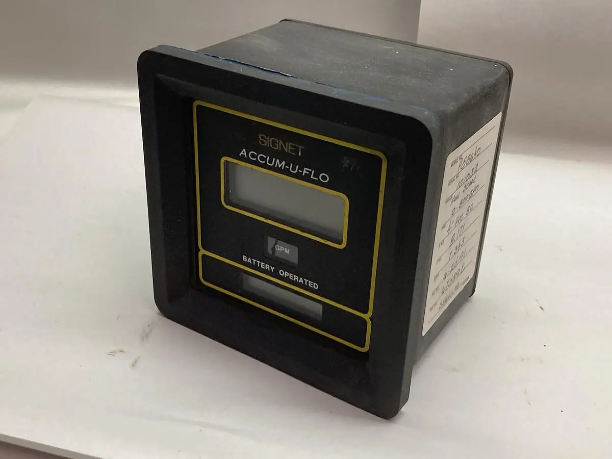 Used SIGNET P58640 Flowmeters Ohio US | Surplus Asset Holdings #1403235