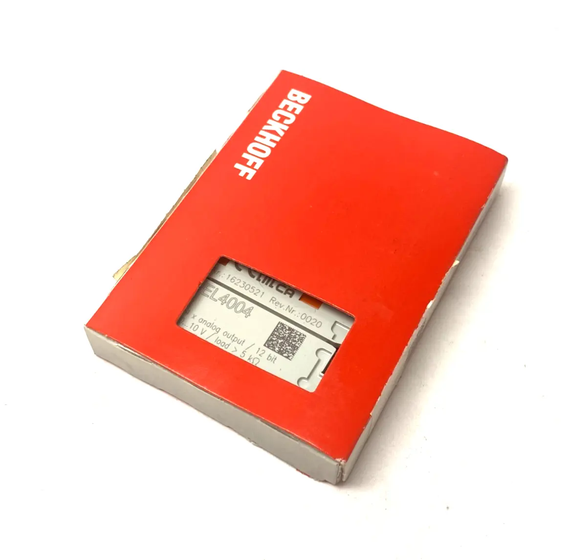 NEW BECKHOFF ETHERCAT 4-CHANNEL ANALOG OUTPUT TERMINAL 12-BIT