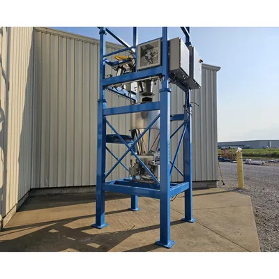 Surplus Material Transfer 4000 LB Bulk Bag Discharger Unloader food grade