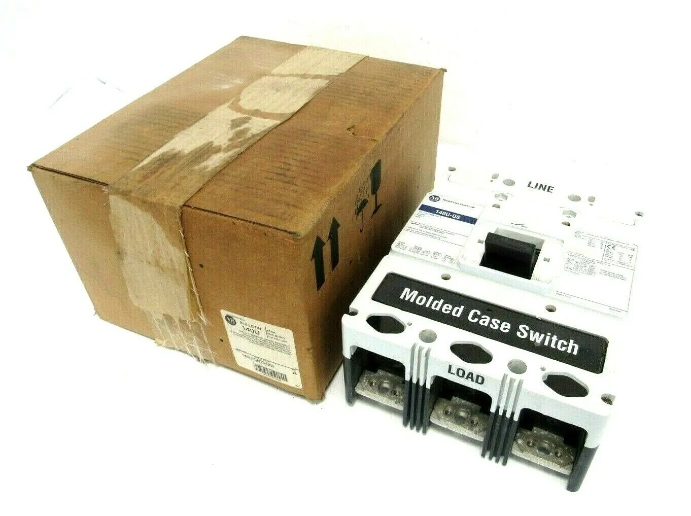 NEW ALLEN BRADLEY 140U-Q6D3-D60 CIRCUIT BREAKER SER.A 600A 140UQ6D3D60