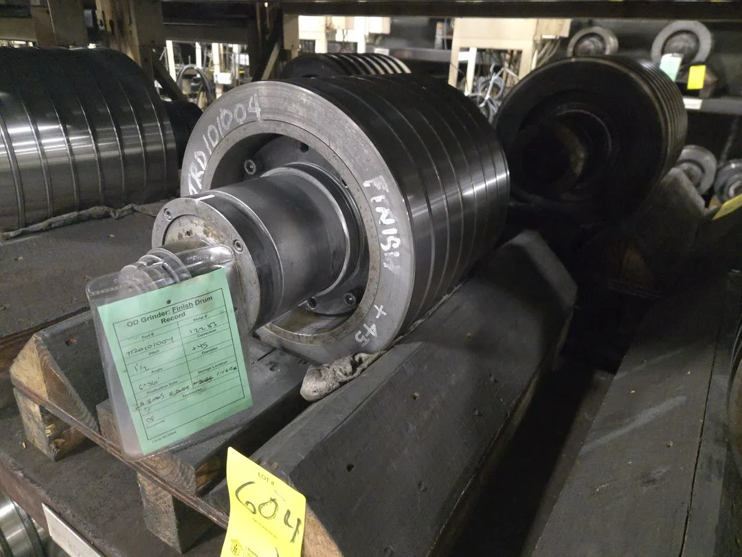 (1) OD Grind Drum Spindle
