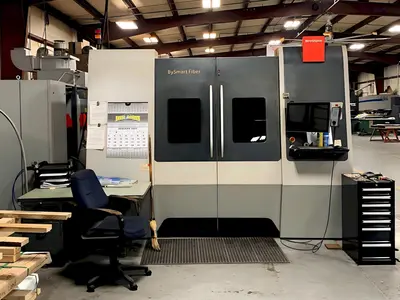 Used 2017 BYSTRONIC BYSMART FIBER 3015 Laser Cutters Illinois US | Machine Factory Outlet #1262743