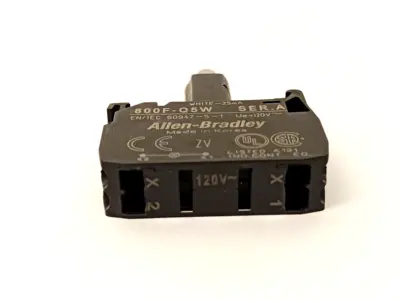 Used Allen-Bradley Ser A Lamp Module White Spring Clamp 120VAC Indicators Michigan US | Maverick Industrial Sales #1475308