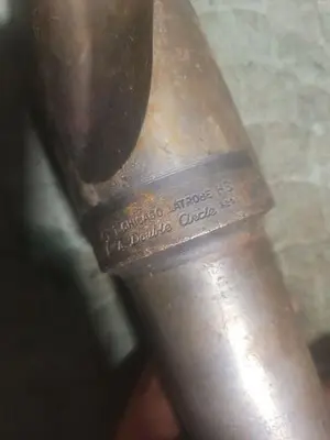 USED MORSE 2 1/4'' HS TWIST DRILL