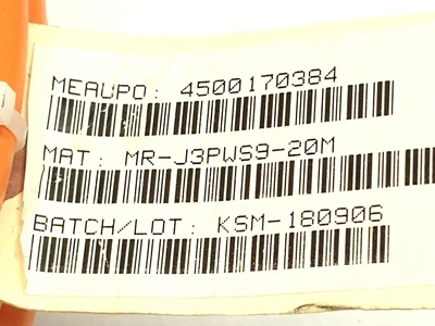 New | in-Stock Mitsubishi Electric MR-J3PWS9-20M Servo Controller Parts Michigan US | Maverick Industrial Sales #1401113