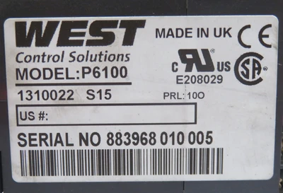 Used WEST CONTROL SOLUTIONS _UNKNOWN_ Temperature Controls | OCO Industrial #1702827