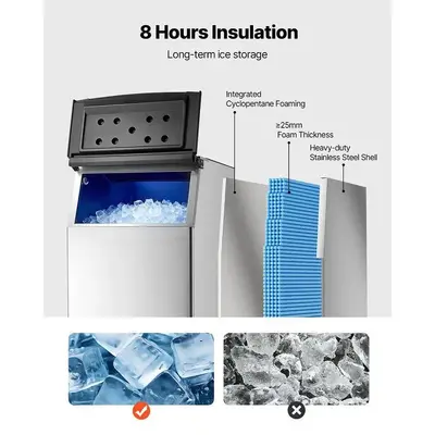 Ice Bin - 500 lbs Capacity